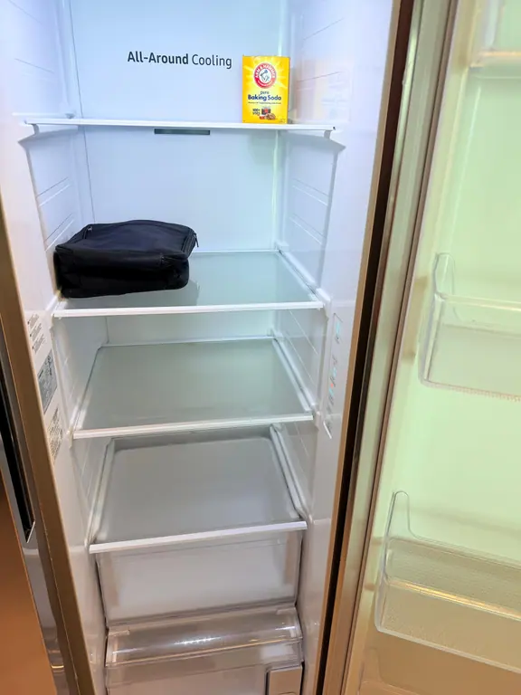 Refrigerator interior detail by Canes Cleaners