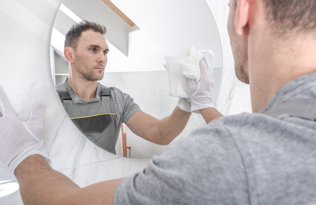 cleaning-bathroom-mirror