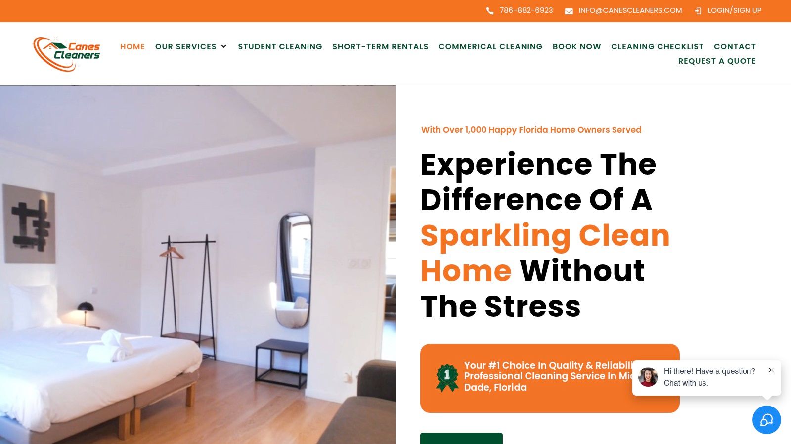 Screenshot from https://canescleaners.com
